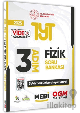 2025 TYT MEBİ-OGM 3 ADIM Fizik Soru Bankası Video Çözümlü