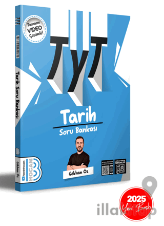 2025 TYT Tarih Tamamı Video Çözümlü Soru Bankası