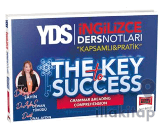 2025 YDS İngilizce Kapsamlı Pratik The Key To Success Grammar & Reading Comprehension Ders Notları