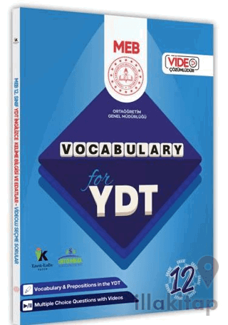 2025 YDT MEBİ İngilizce 12. Sınıf Vocabulary (Kelime Bilgisi) Soru Ban