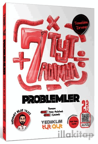 2025 Yedi Adımda Temelden Zirveye TYT Problemler Video Konu Anlatımlı Video Çözümlü Soru Bankası