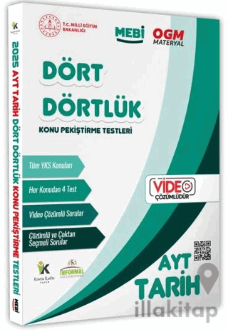 2025 YKS-AYT MEBİ-OGM Dört Dörtlük Tarih Pekiştirme Testi Soru Bankası