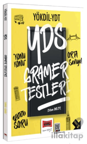 2025 YÖKDİL-YDT Konu Konu Gramer Testleri Orta Seviye 1000 Soru