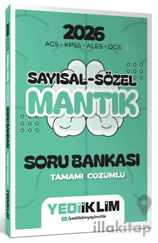 2026 AGS KPSS ALES DGS Sayısal Sözel Mantık Tamamı Çözümlü Soru Bankası