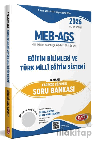 2026 AGS Ultra Serisi Eğitimin Temelleri - Türk Milli Eğitim Sistemi Tamamı Çözümlü Soru Bankası