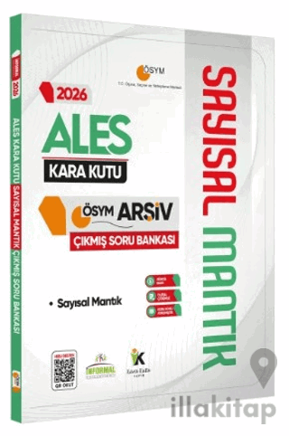 2026 ALES SAYISAL MANTIK Kara Kutu Konu Özetli Dijital Çözümlü ÖSYM Çı