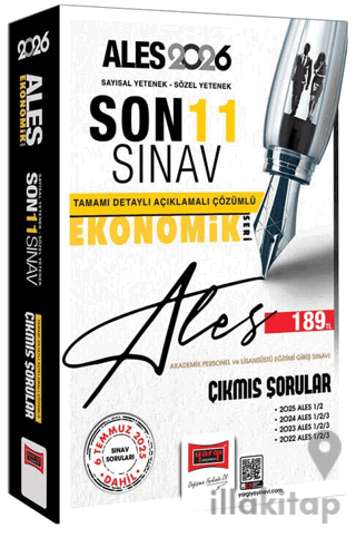 2026 ALES Sayısal-Sözel Yetenek Son 11 Sınav Çıkmış Sorular (Ekonomik Baskı)