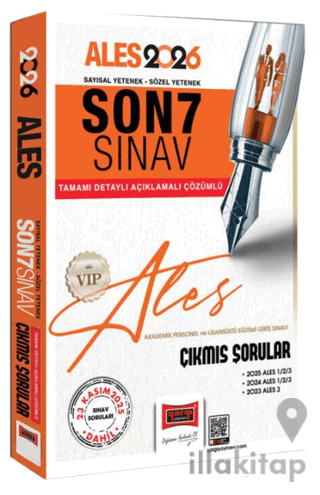 2026 ALES Sayısal-Sözel Yetenek Son 7 Sınav Çıkmış Sorular (23 Kasım 2