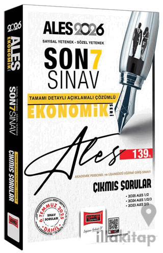 2026 ALES Sayısal-Sözel Yetenek Son 7 Sınav Çıkmış Sorular (Ekonomik Baskı)