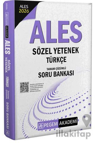 2026 ALES Sözel Yetenek Türkçe Tamamı Çözümlü Soru Bankası