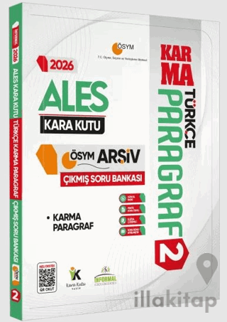 2026 ALES Türkçenin Kara Kutusu Paragraf 2 Karma ÖSYM Çıkmış Soru Bankası Konu Özetli Dijital Çözümlü