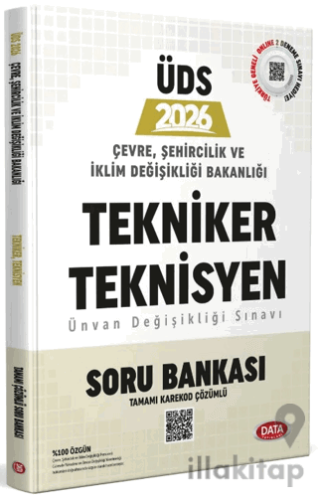 2026 Çevre, Şehircilik ve İklim Değişikliği Bakanlığı Tekniker ve Teknisyen Ünvan Değişikliği Sınavı Soru Bankası