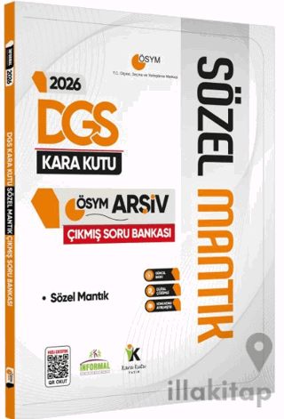 2026 DGS SÖZEL MANTIK Kara Kutu ÖSYM Çıkmış Soru Havuzu Bankası Konu Özetli Dijital Çözümlü