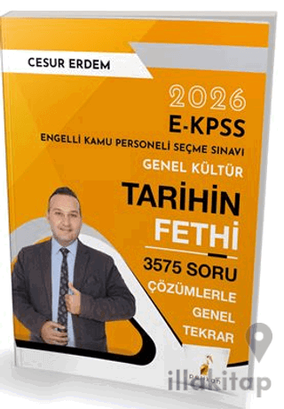 2026 E-KPSS Genel Kültür Tarihin Fethi 3575 Soru Çözümlerle Genel Tekr