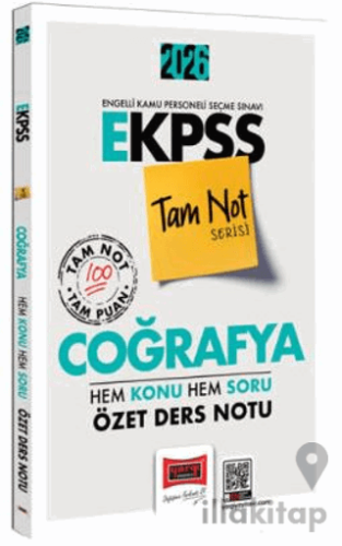 2026 E-KPSS Tam Not Serisi Coğrafya Hem Konu Hem Soru Özet Ders Notu