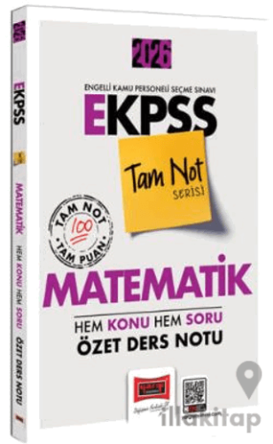 2026 E-KPSS Tam Not Serisi Matematik Hem Konu Hem Soru Özet Ders Notu