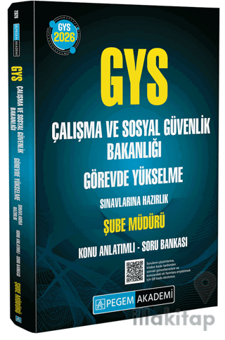 2026 GYS Çalışma ve Sosyal Güvenlik Bakanlığı Görevde Yükselme Sınavla