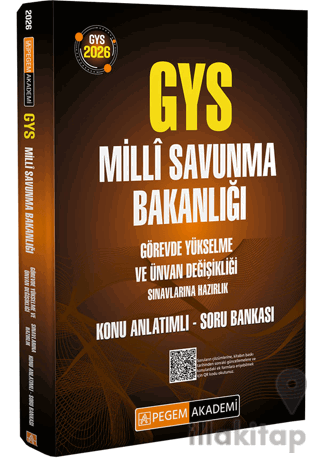 2026 GYS Milli Savunma Bakanlığı Görevde Yükselme ve Ünvan Değişikliği Sınavı Konu Anlatımlı Soru Bankası