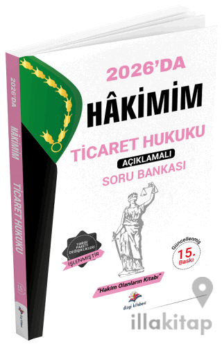 2026 Hakimlik Hakimim Ticaret Hukuku Soru Bankası