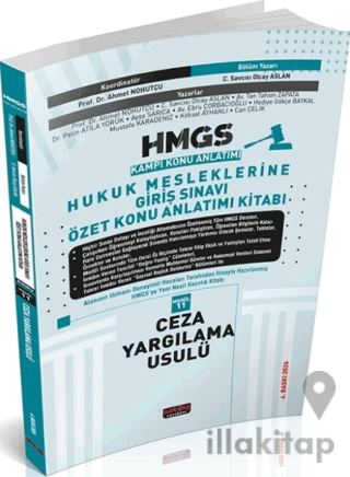 2026 HMGS Ceza Yargılama Usulü Özet Konu Anlatımı