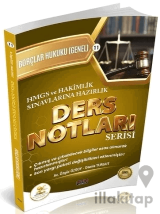 2026 HMGS Hakimlik HUKAL Borçlar Hukuku Genel Hükümler Ders Notları