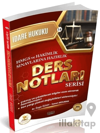 2026 HMGS Hakimlik HUKAL İdare Hukuku Ders Notları