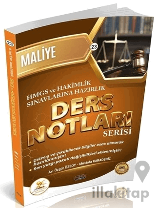 2026 HMGS Hakimlik HUKAL Maliye Ders Notları