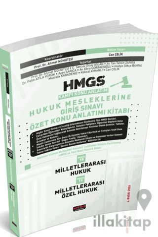 2026 HMGS Milletlerarası Hukuk Milletlerarası Özel Hukuk Özet Konu Anl