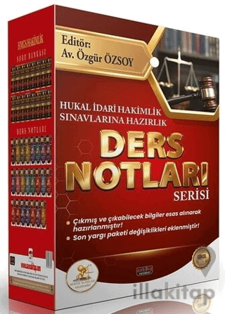 2026 HUKAL İdari Hakimlik Ders Notları Seti