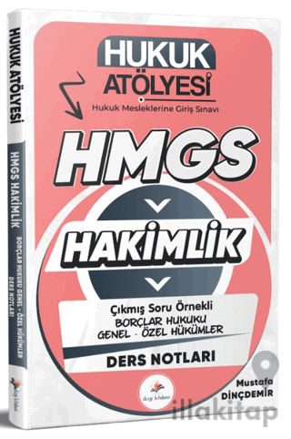 2026 Hukuk Atölyesi Hakimlik HMGS Hukuk Mesleklerine Giriş Sınavı Çıkm