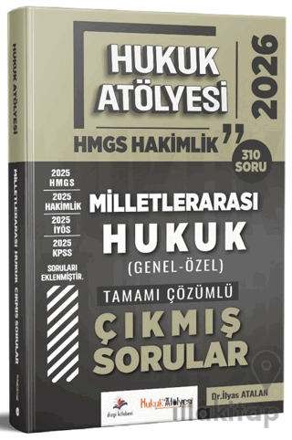 2026 Hukuk Atölyesi Hakimlik HMGS Hukuk Mesleklerine Giriş Sınavı Mill
