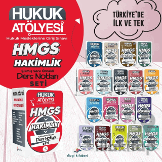 2026 Hukuk Atölyesi HMGS Hakimlik Çıkmış Soru Örnekli Ders Notları Set