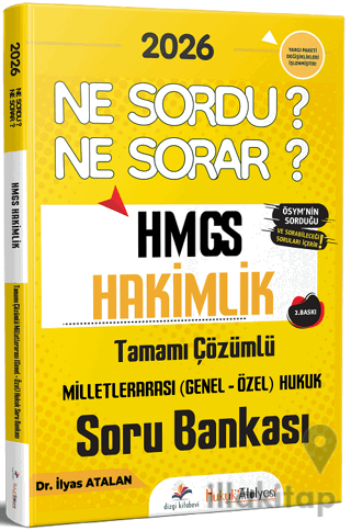 2026 Hukuk Atölyesi HMGS Milletlerarası Hukuk Ne Sordu Ne Sorar Soru B