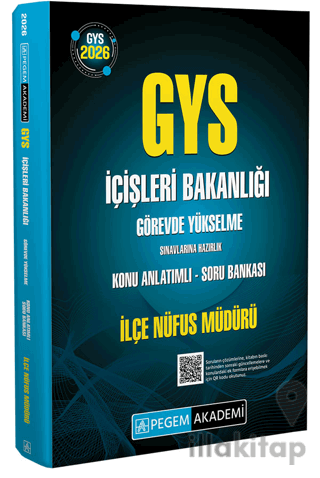 2026 İçişleri Bakanlığı Görevde Yükselme Sınavlarına Hazırlık İlçe Nüf