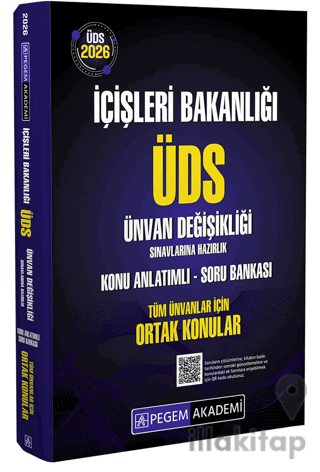 2026 İçişleri Bakanlığı ÜDS Ünvan Değişikliği Sınavlarına Hazırlık Kon