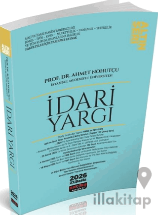 2026 İdari Yargı Konu Anlatımı