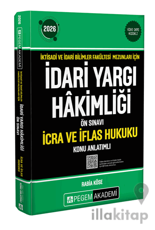 2026 İktisadi ve İdari Bilimler Fakültesi Mezunları İçin İdari Yargı H