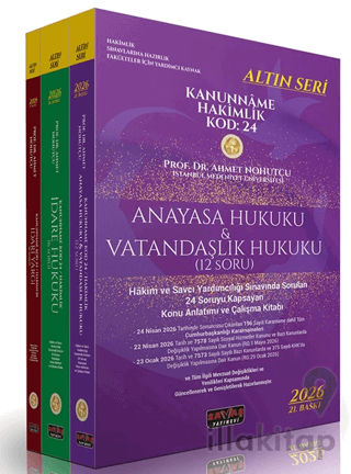 2026 Kanunname Hakimlik Kod:24 Konu Anlatımı