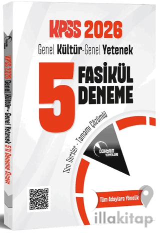 2026 KPSS 5 Fasikül Deneme (Tamamı Çözümlü)