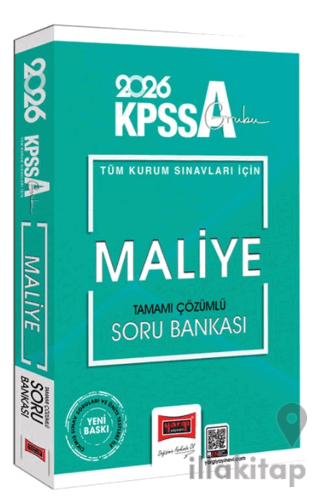 2026 KPSS-A Grubu Tüm Kurum Sınavları İçin Maliye Tamamı Çözümlü Soru Bankası