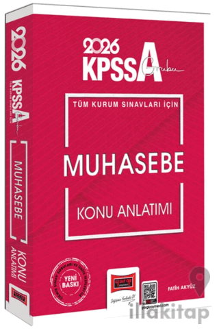 2026 KPSS-A Grubu Tüm Kurum Sınavları İçin Muhasebe Konu Anlatımı