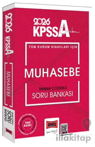 2026 KPSS-A Grubu Tüm Kurum Sınavları İçin Muhasebe Tamamı Çözümlü Sor