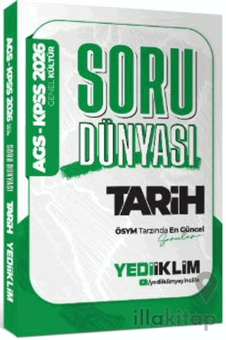 2026 KPSS - AGS Genel Kültür Tarih Soru Dünyası