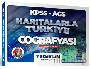 2026 KPSS AGS Haritalarla Türkiye Coğrafyası Hem Konu Hem Soru