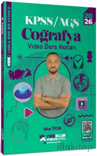 2026 KPSS Atölye Genel Kültür Coğrafya Video Ders Notları