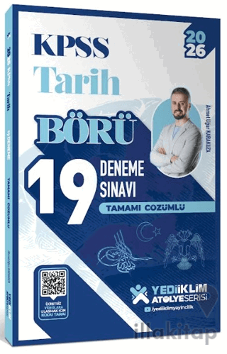 2026 KPSS Börü Tarih Tamamı Çözümlü 19 Deneme Sınavı