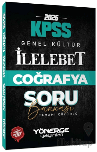 2026 KPSS Coğrafya İlelebet Soru Bankası