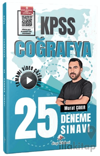2026 KPSS Coğrafya Tamamı Video Çözümlü 25 Deneme Sınavı