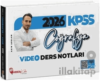 2026 KPSS Coğrafya Video Ders Notları