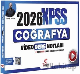 2026 KPSS Coğrafya Video Ders Notları